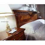 Klasyczne łóżko drewniane Isola/160 wiśniowe