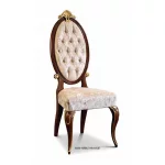 Krzesło Klasyka "746"b/p orzechowo-złote