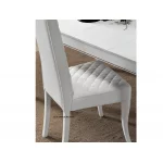 Stół rozkł.+4 krzesła Julia/sw biały