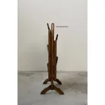 Drewniany kwietnik składany Selwa 15 orzech antyczny