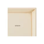 Klasyczna szafka nocna Wenecja/BP1182 biało-srebrna