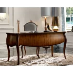Klasyczne biurko drewniane Padwa orzechowe