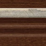 Klasyczny stół drewniany rozkładany "311" orzechowo-srebrny