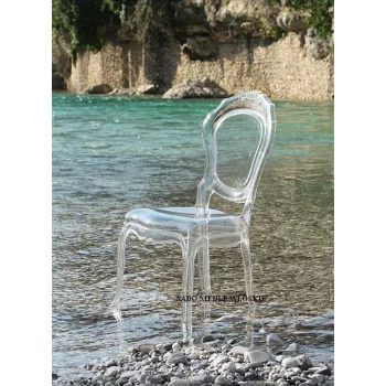 Krzesło 0101 przeźroczyste neutralne