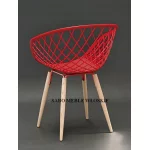 Krzesło 0106 wood czerwone