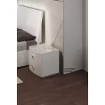 Łóżko 160 panel KLEO białe