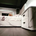 Łóżko 180 Carrara białe