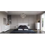 Łóżko Kolekcja Marzanna/180 panel  białe