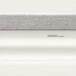 Stół drewniany okrągły nierozkładany "0141" biało-srebrny
