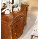 Stół drewniany rozkładany "042" orzechowo-złoty