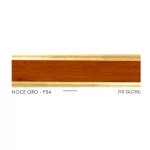 Stół drewniany rozkładany"52256GOLD" orzechowo-złoty