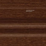 Nowoczesna ława owalna Manarola drewniana orzechowa