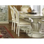 Stół prostok.+4 krzesła kolekcja 123 kość słoniowa