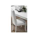 Stół rozkł.+4 krzesła JULIA/SW biały