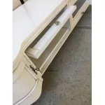 Stolik tv 4D drewniany DIUNA 9050 biały